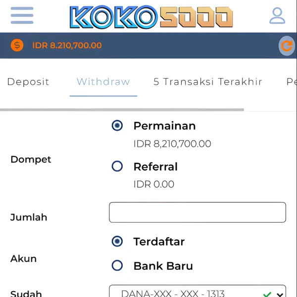 KOKO5000 Slot Anti Rungkad Indonesia
